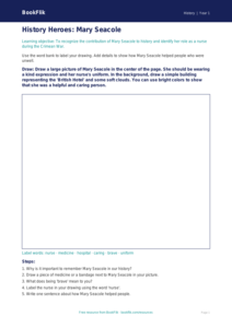 Free Black History Month Drawing Sheet | Kindergarten | History | BookFlik