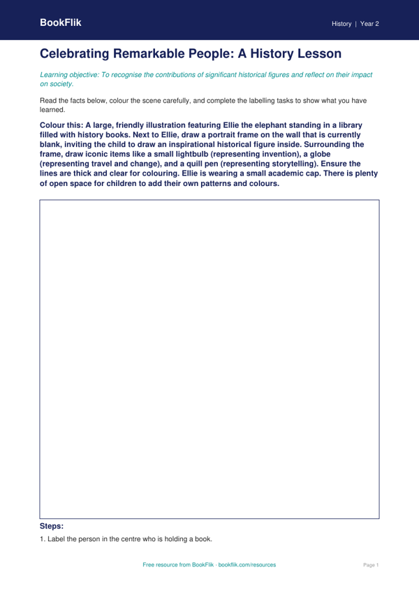 Black History Month Activities for Year 2 | Australian Curriculum History worksheet preview — History Black History Month