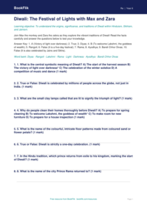 Diwali Quiz for Class 6 | EVS & Moral Education | BookFlik