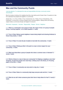 Free Community Quiz | Year 4 Core | BookFlik
